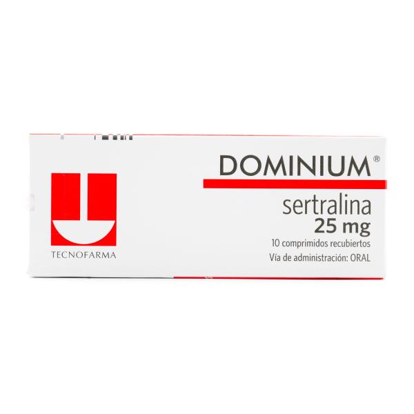 DOMINIUM 25 MG 10 CAPSULAS(PAE)