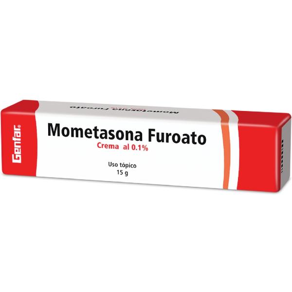 MOMETASONA FUROATO 0.1% CREMA 15 GR GF