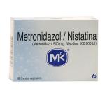 METRONIDAZOL 500 MG+NISTATINA 10 OVU.MK