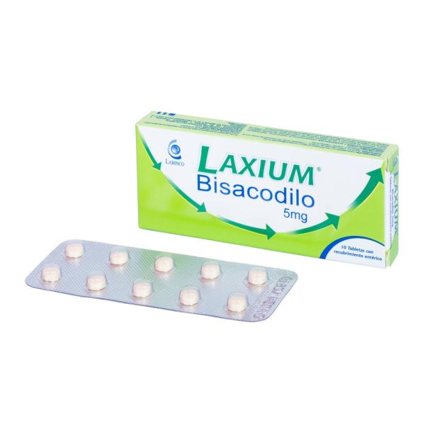 LAXIUM 5 MG 10 TABLETAS