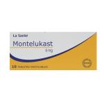 MONTELUKAST 5 MG 10 TABLETAS LS