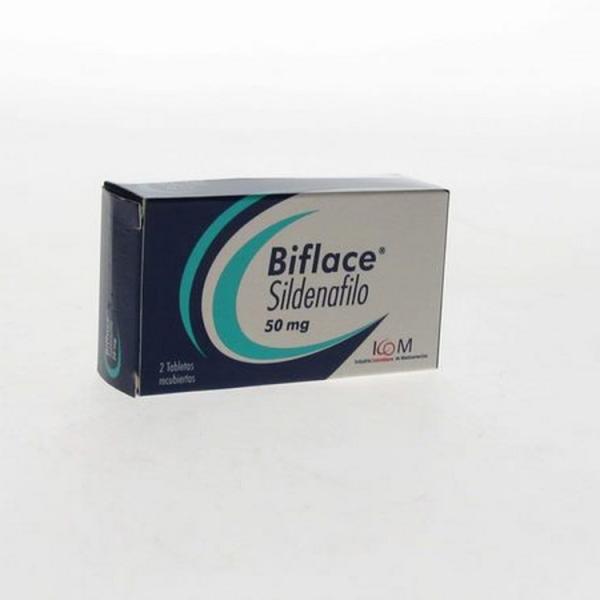 BIFLACE 50 MG 2 TBS ICOM