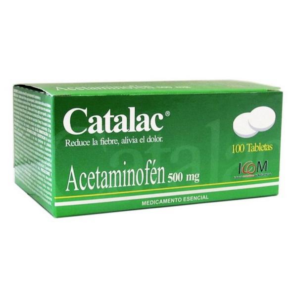 CATALAC 500 MG 100 TBS ICOM