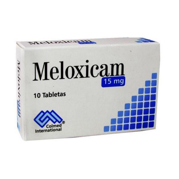 MELOXICAM 15 MG 10 TABLETAS PC