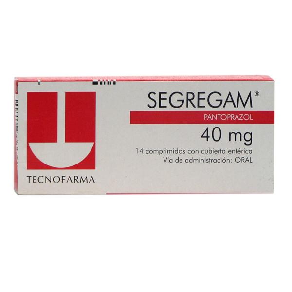 SEGREGAN 40 MG 14 COMPRIMIDOS (A)(PAE)