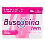 BUSCAPINA FEM 6 TABLETAS