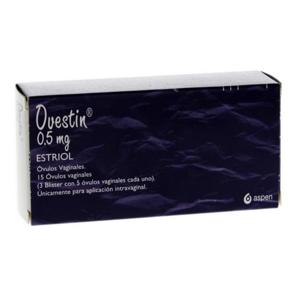 OVESTIN 0.5 MG 15 OVULOS (3%+)