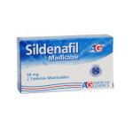 SILDENAFIL MASTICABLE 2 TABLETAS AG