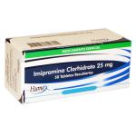 IMIPRAMINA 25 MG 50 TABLETAS HP