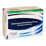 IMIPRAMINA 25 MG 100 TABLETAS HP