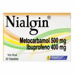 NIALGIN 20 TABLETAS
