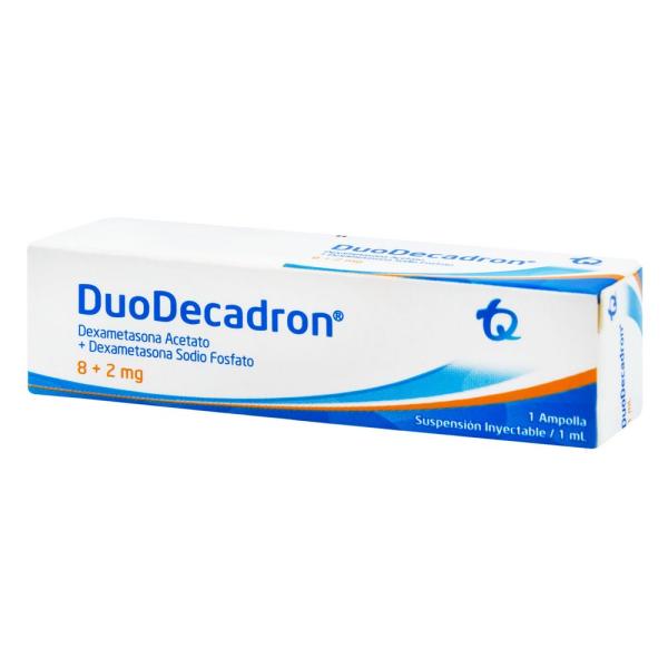 DUODECADRON 1 ML 8+2 MG AMPOLLA