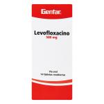 LEVOFLOXACINO 500 MG 14 TABLETAS GF