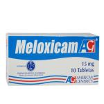 MELOXICAM 15 MG 10 TABLETAS AG