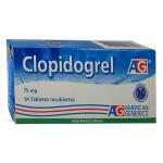 CLOPIDOGREL 75 MG 14 TABLETAS AG(P)21567