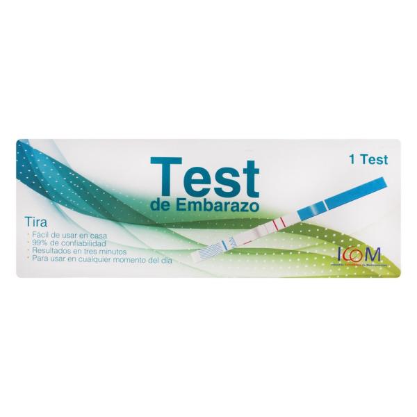 PRUEBA DE EMBARAZO TIRA ICOM