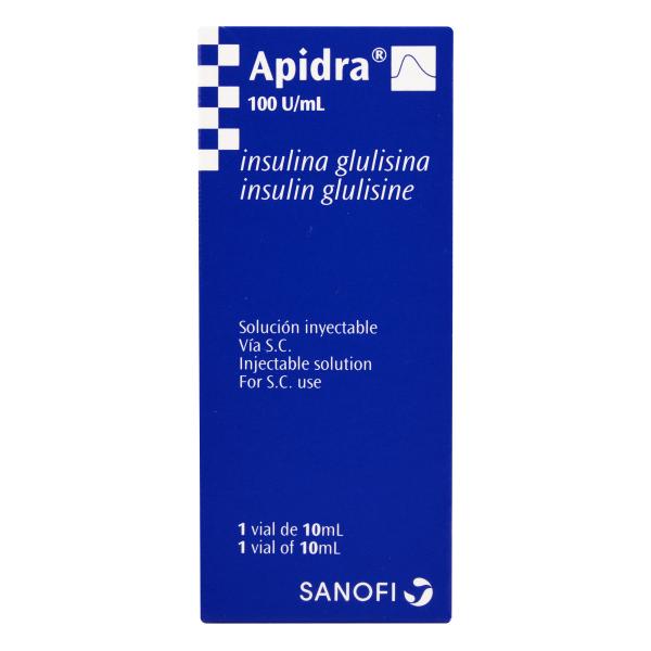 APIDRA VIAL 10 ML(R)(E)(P)80240(SAV)(SC)