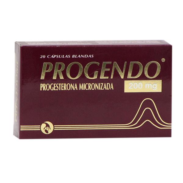 PROGENDO 200 MG 20 CAP(A)(3%+)(PAE)