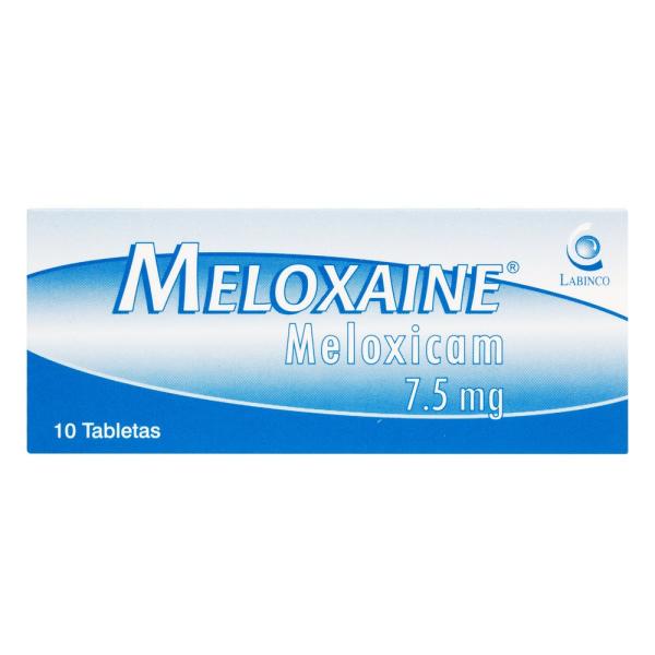 MELOXAINE 7.5 MG 10 TABLETAS