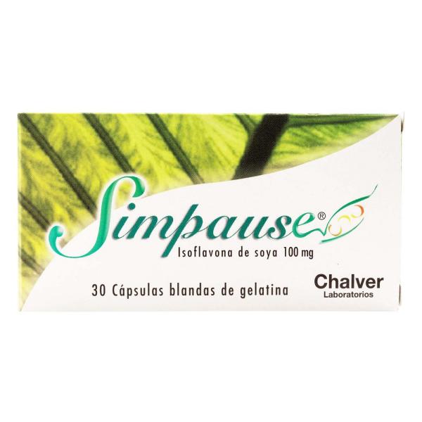 SIMPAUSE 100 MG 30 CAPSULA BLANDA(3%+)