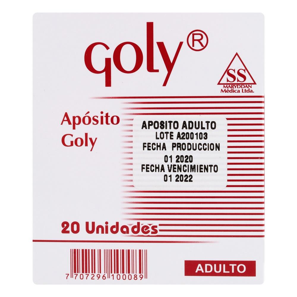 APOSITO OCULAR GOLY ADULTOS 20 UND