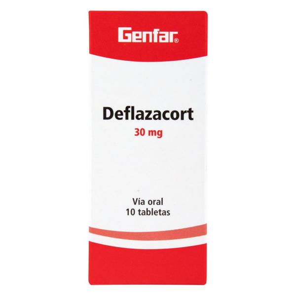 DEFLAZACORT 30 MG 10 TABLETAS GF