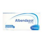 ALBENDAZOL 200 MG 2 TABLETAS COA