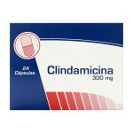 CLINDAMICINA 300 MG 24 CAPSULAS COA