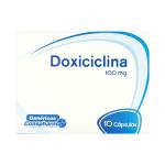 DOXICICLINA 100 MG 10 TBS COA