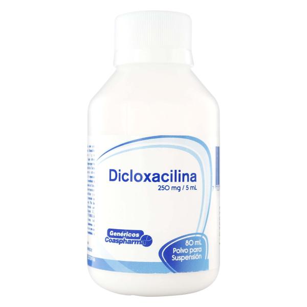 DICLOXACILINA 250 MG SUSP 80 ML COA
