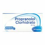 PROPRANOLOL 40 MG 20 TABLETAS COA