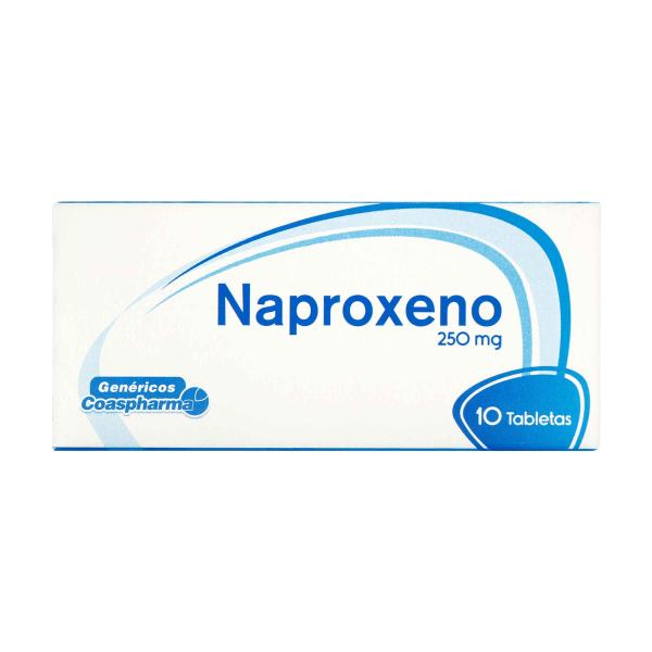 NAPROXENO 250 MG 10 CAPSULAS COA