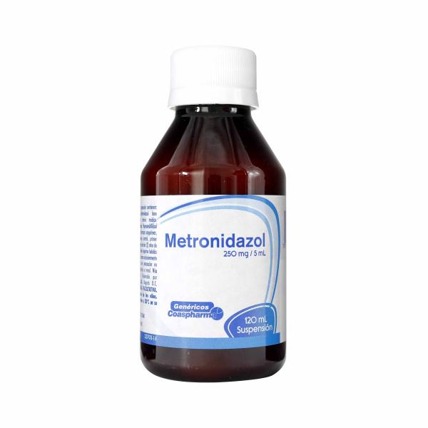 METRONIDAZOL 250 MG SUSP 120 ML COA