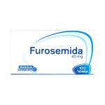 FUROSEMIDA 40 MG 100 TABLETAS COA