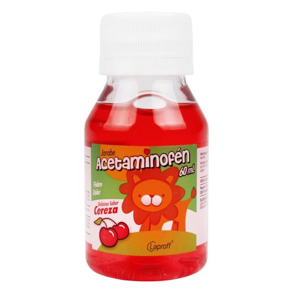 ACETAMINOFEN 150 MG JARABE 60 ML LP