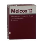 MELCOX 15 MG 1.5 ML 3 AMPOLLAS