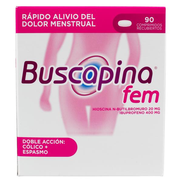 BUSCAPINA FEM 90 TABLETAS (A)