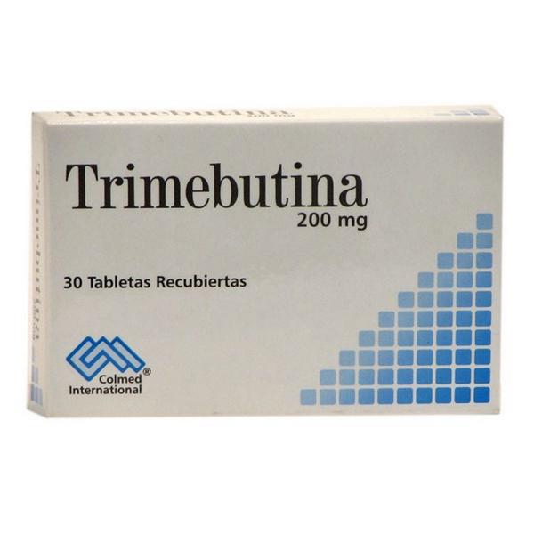 TRIMEBUTINA 200 MG 30 TABLETAS PC