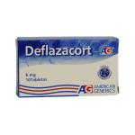 DEFLAZACORT 6 MG 10 TABLETAS AG