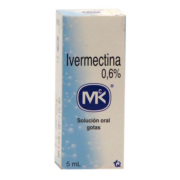 IVERMECTINA 0.6% SOLUCION ORAL 5 ML MK