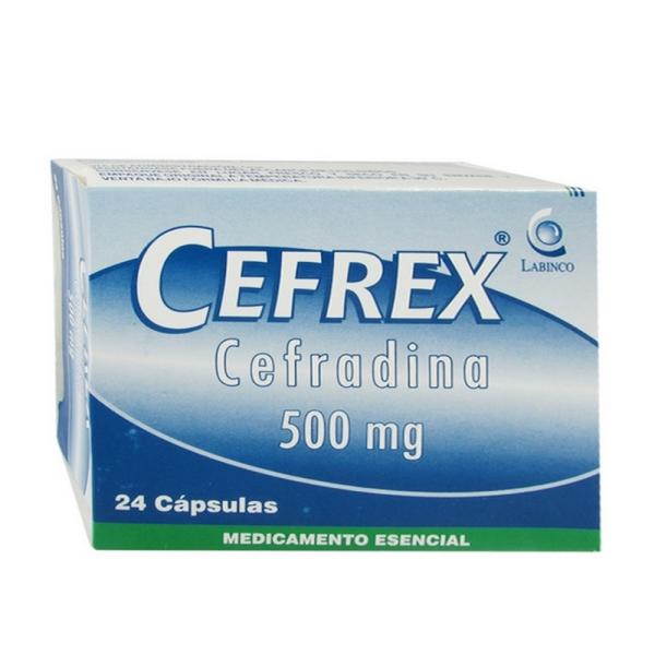 CEFREX 500 MG 24 CAPSULAS