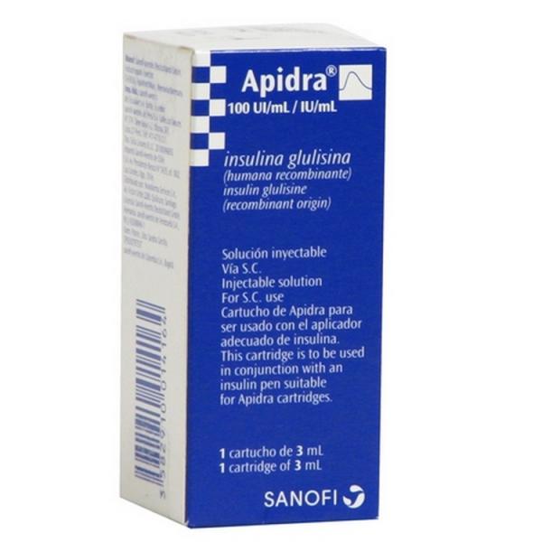 APIDRA 100U VIAL 3ML(R)(P)24072(SAV)(SC)
