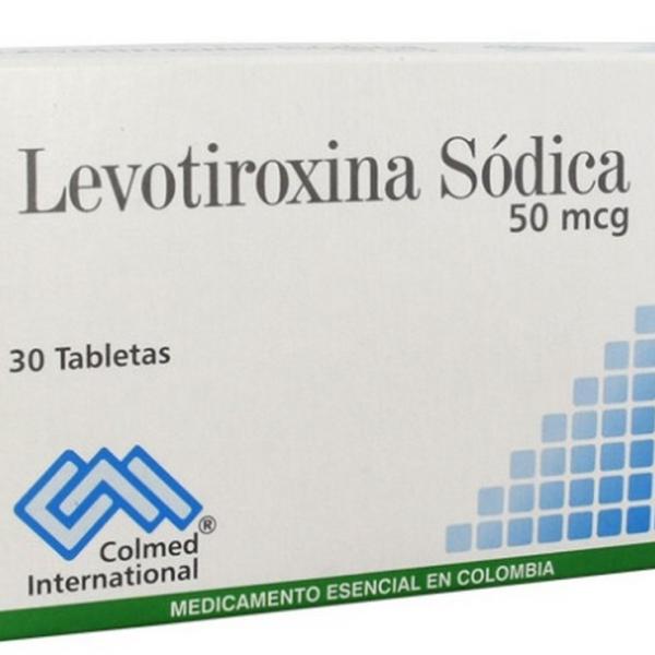 LEVOTIROXINA 50 MCG 30 TABLETAS PC
