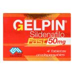 GELPIN FAST SILDENAFIL 50 MG 4 CAPS