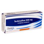 TERBINAFINA 250 MG 14 TABLETAS HP
