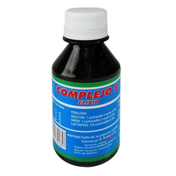 COMPLEJO B JARABE 120 ML AB