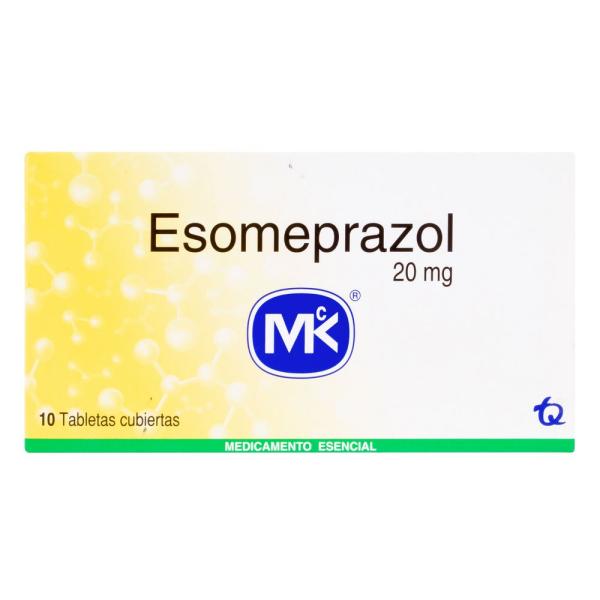 ESOMEPRAZOL 20 MG 10 TABLETAS MK