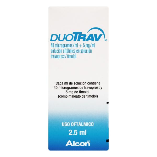 DUOTRAV SOLUCION 2.5 ML