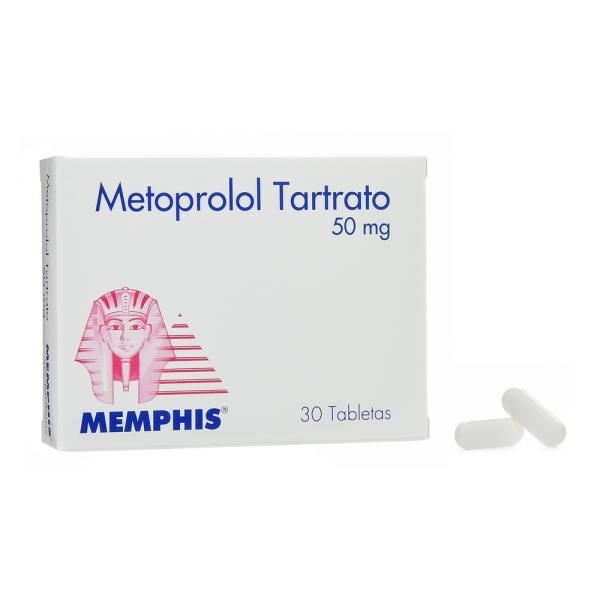 METOPROLOL 50 MG 30 TBS MP