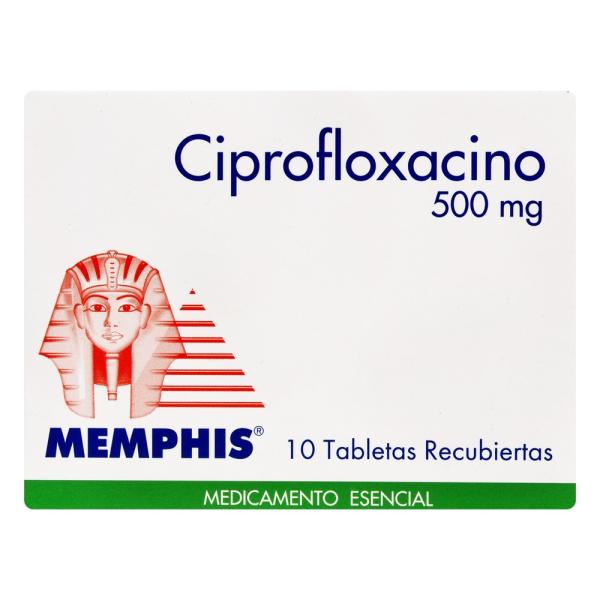 CIPROFLOXACINO 500 MG 10 TBS MP